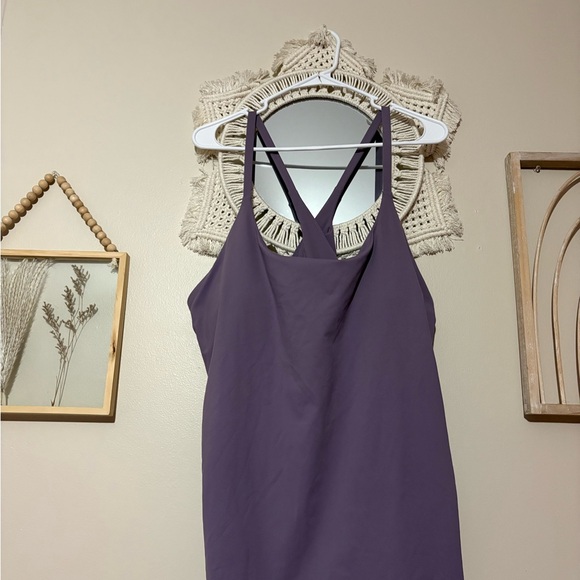HALARA Tulip Purple Cross Back Athletic Dress - Picture 4 of 4
